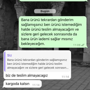 Alo 175 Tüketici Danışma Hattı Ürün İadem Sağlanmıyor.