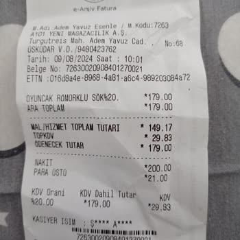 A101 Market Fiyat Farkı