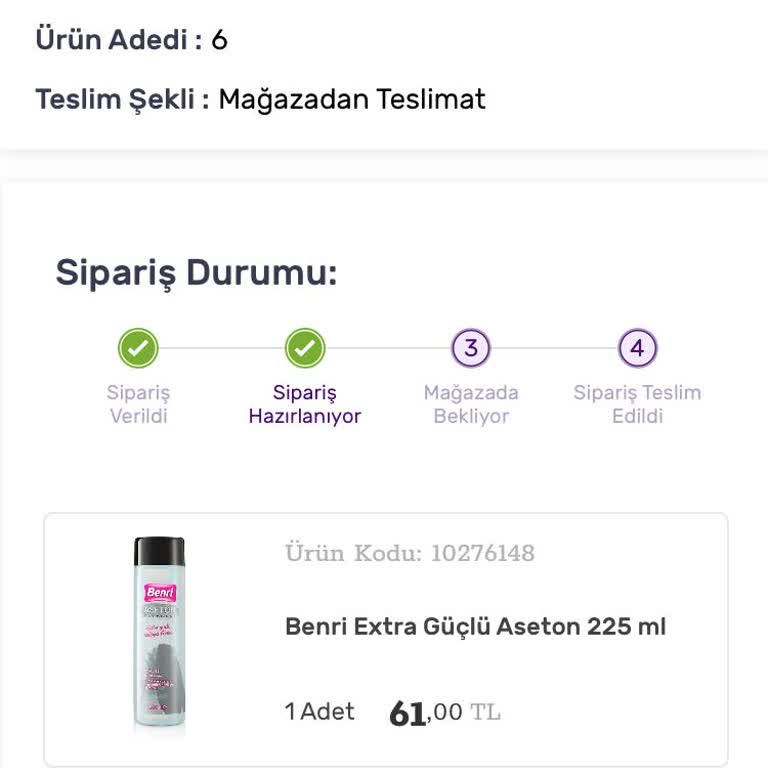 Gratis Mağazadan Teslim Siparişi 12 Gün Oldu Hala Teslim Değil