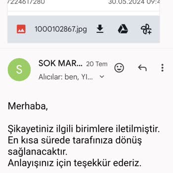 Şok Market İade Problemleri
