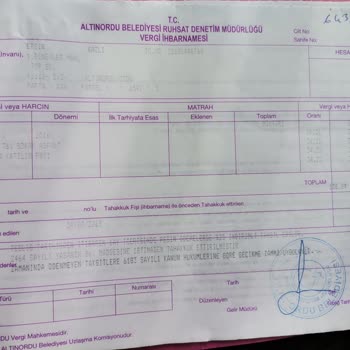 Ordu Büyükşehir Belediyesi Sitemizin Etrafındaki Asfaltın Ve Kaldırımın Bozuk Olması