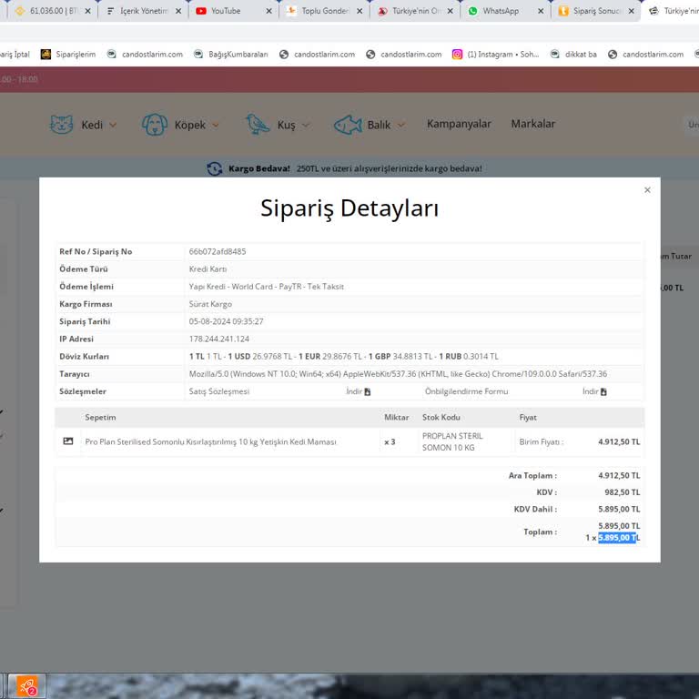 Paytr Ücreti Alıp Ürünü Göndermeyen Satıcının Yanında