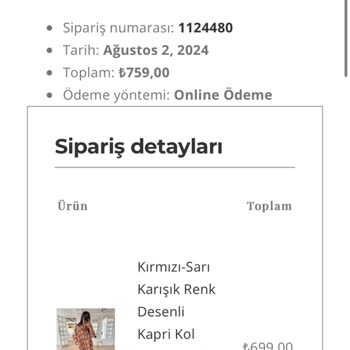 Pelin Şenoğlu Butik İade Tutarı IBAN Hesabıma Gönderilmedi