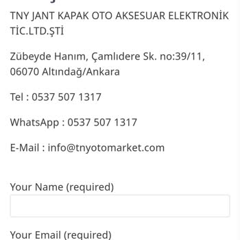 Tnyotomarket Oto Jant Sipariş Şikayeti