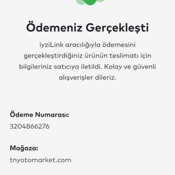 Tnyotomarket Oto Jant Sipariş Şikayeti