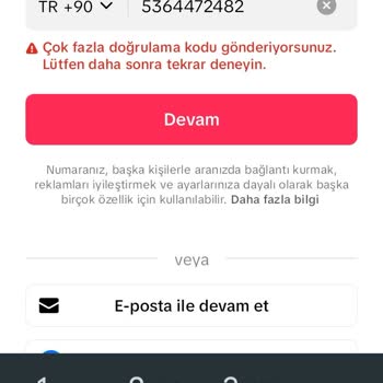 TikTok Hesabıma Giriş Yapamıyorum