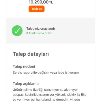 Hepsiburada Arızalı Ürün Tamiri Değişimi İadesi Yapılmıyor