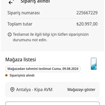Media Markt Ürünümü Göndermiyor! Müşteri Hizmetleri Cevap Vermiyor.