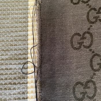 Gucci Silk Wool Shawl Unraveling at Edges After Limited Use