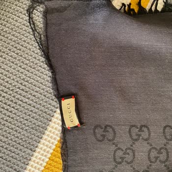 Gucci Silk Wool Shawl Unraveling at Edges After Limited Use