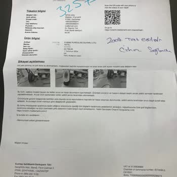 Tefal Puregliss Ütü Şikayeti