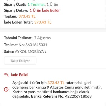 Trendyol İndirimli Aldığım Ürünü Fiyatı Yükseldiğinde İade Etmesi