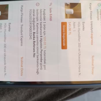 Trendyol Kargo Parası Kesintisi