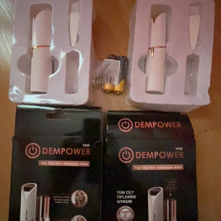 Dempower Aldığım Yüz Epilasyon Cihazları Çalışmıyor Ve Hayal Kırıklığı Yarattı