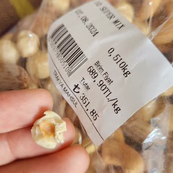 Türkiye Mahsul (Trakya Mahsul) Kurtlanmış Ve Böceklenmiş Kuruyemiş