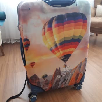 My Valice Valiz Kılıfı - Kalitesiz Ve Kötü İşçilikli