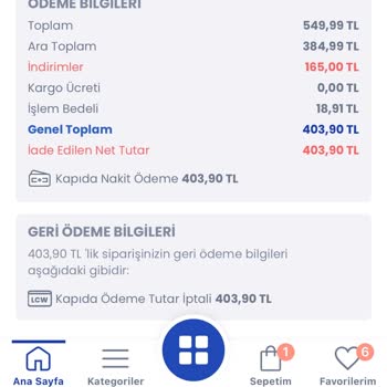 LCW 23 Gündür İademi Gerçekleştirmiyor