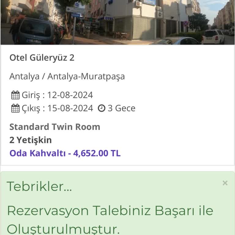 Otelfiyat.com (İdeal Tur) Geri Dönüş Yapılmıyor