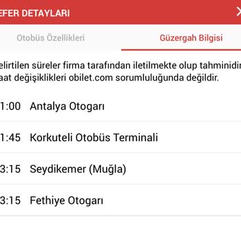 Alanyalılar Varış Zamanı Sorunu -Obilet Ortak Oluyor