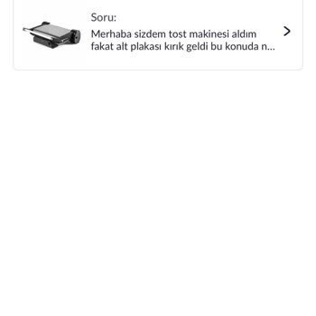 Pazarama Defolu Tost Makinesi Ve İlgisiz Satıcı
