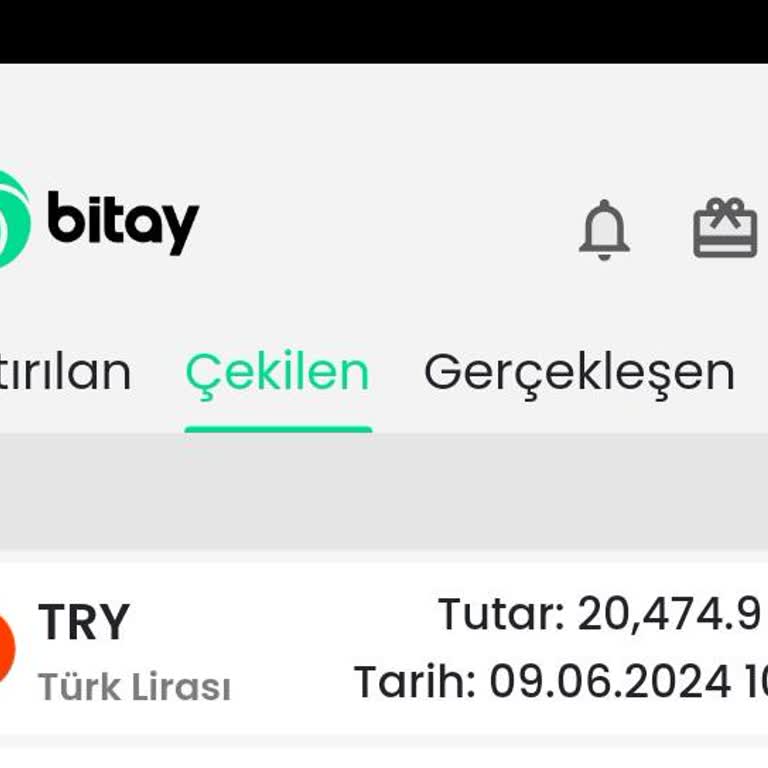 Bitay Para Çekme Talimatı