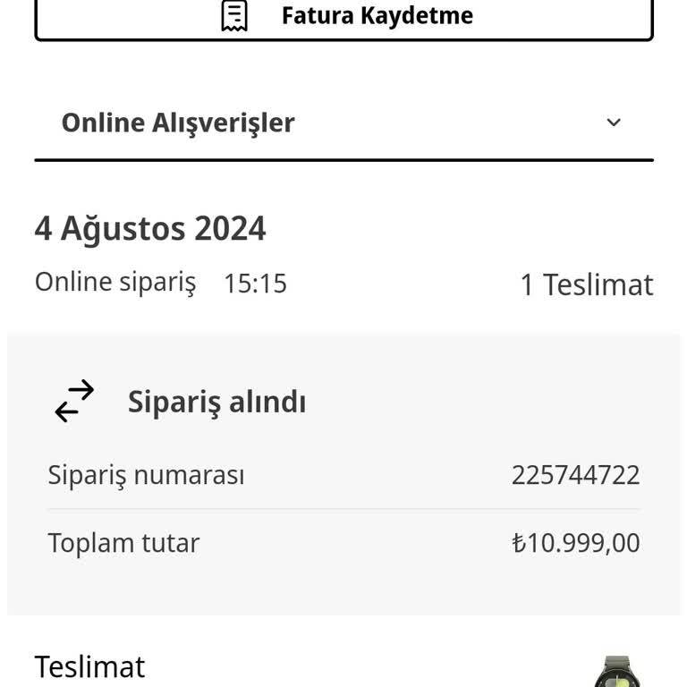 Media Markt Geciken Sipariş, Tarafımla Siparişle İlgili Bilgi Paylaşılmaması