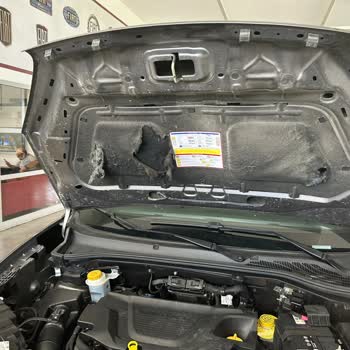 Fiat Doblo Kaput Keçesini Ben Yedim...