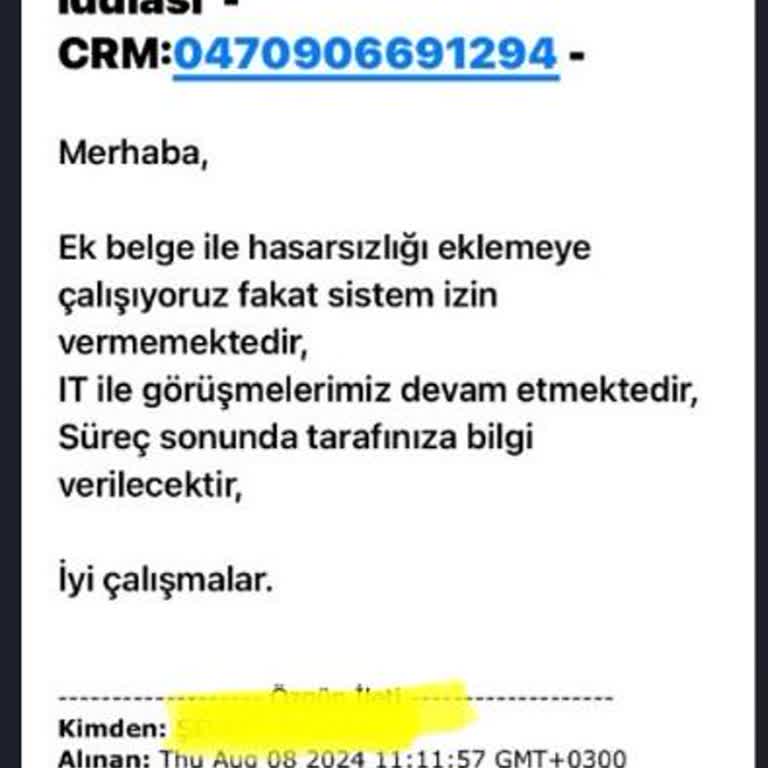 Axa Sigorta Hasarsızlık İndirimini Yansıtmıyor!