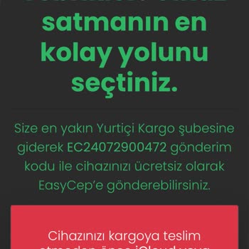 EasyCep Müşteri Hizmetleri Ve Ödeme Sürecinde Büyük Sorunlar