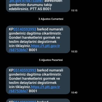 PTT Kargomu Getirmedi!