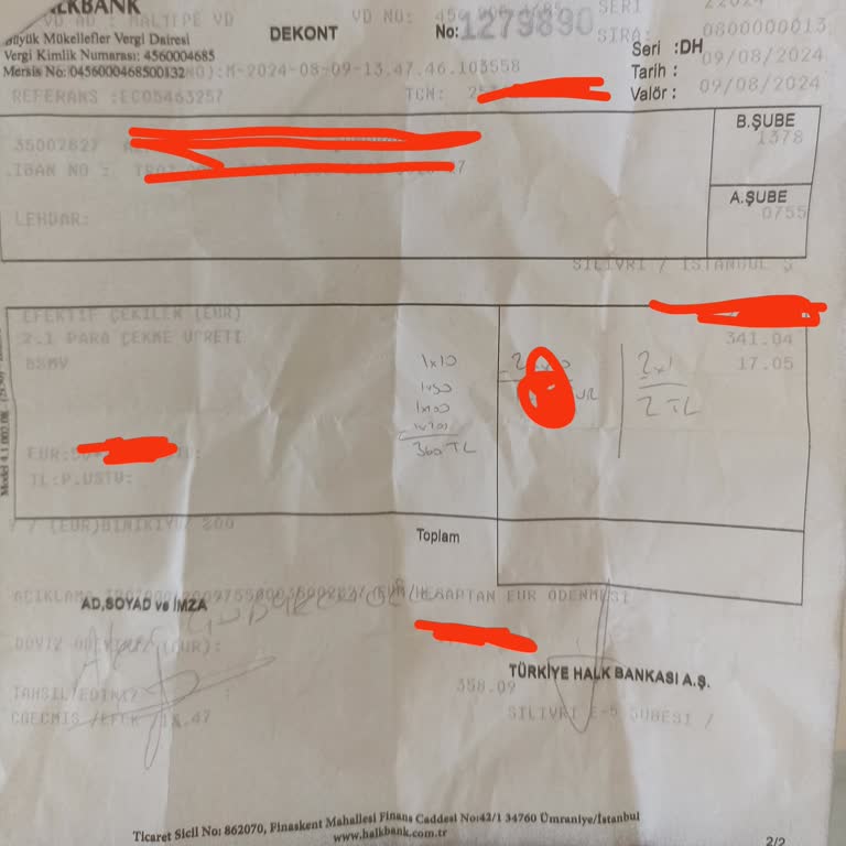 Halkbank Nakit Döviz Çekim Ücreti Aldı