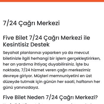 Five Bilet Panik Anında Yaşanan Olumsuz Deneyim Ve Alınan Önlemler