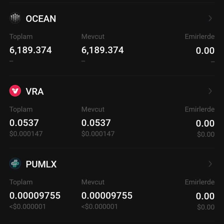 Kucoin Hesabımda Bulunan Ocean Ve Agıx Coin Problemi