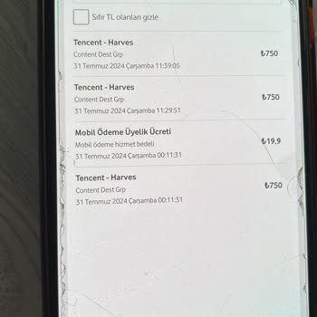 Tencent Games Türkiye Tencent Harvest Mobil Ödeme