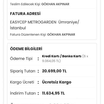 EasyCep Cihaz Bedelini Haftalardır Yatırmadı