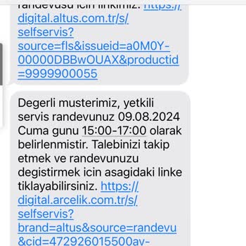 Altus Arçelik Servisinin Yapılmayan Montajı Yapılıyor Göstermesi