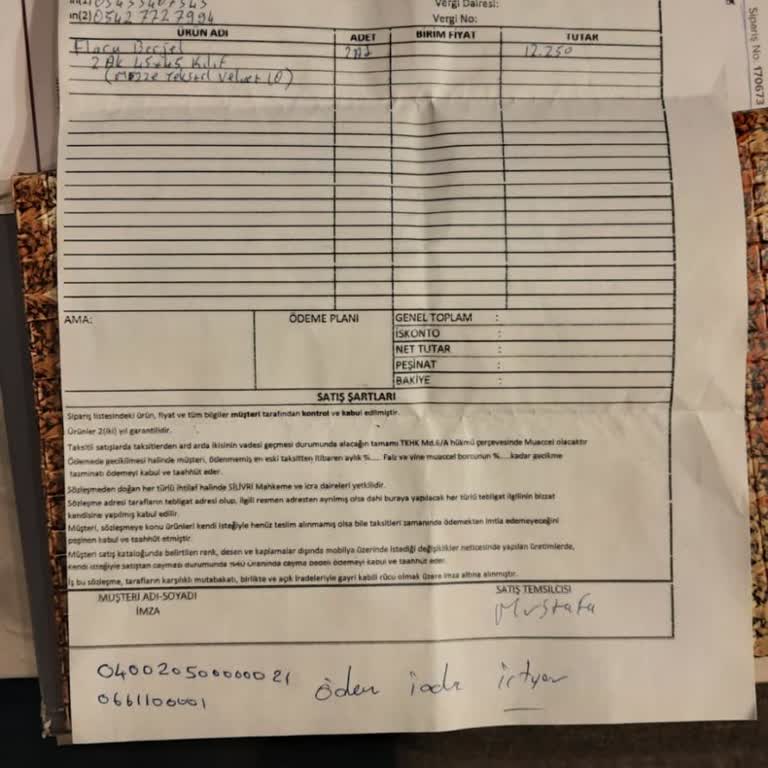 Vettore Mobilya Gebze Mağduriyetim