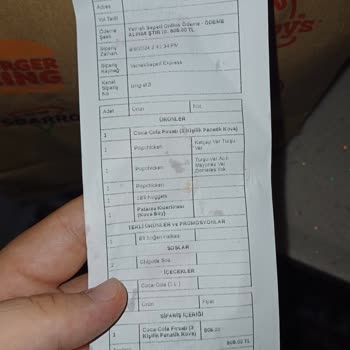 Popeyes Parasıyla Bulaşık Teli Yemek?
