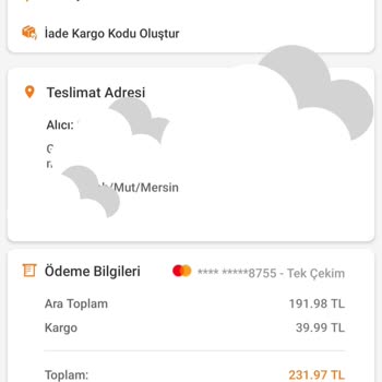 Trendyol Yanlış Adrese Gönderilen Sipariş Sorunu