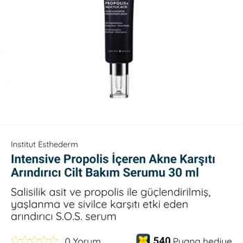 Institut Esthederm Naos Puan Kodu Hatası