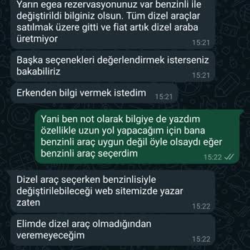 Avec rent a car Yanlış Araç Teslimatı Ve Müşteri Mağduriyeti