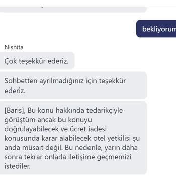 Hotels Com Rezervasyonu İle İlgili Yaşadığım Sorunun Çözümsüzlüğü