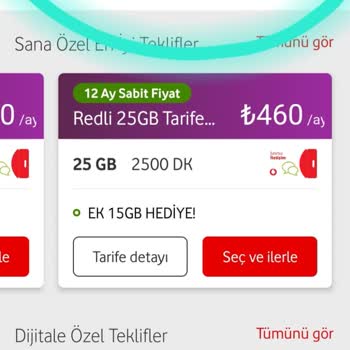 Vodafone Tarife Değişikliği Ve Adil Fiyatlandırma Talebi