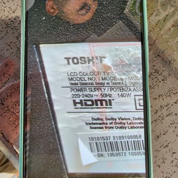 Trendyol'dan Alınan Toshiba TV Şikayeti