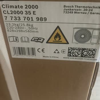 Bosch Klima Kurulum Sıkıntısı