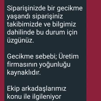 Reydeko Halı Sipariş Gecikmesi Ve İade Sorunu