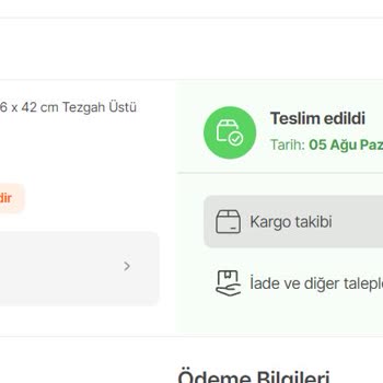 Hepsiburada'dan Aldığım Lavabo Teslim Edilmedi Ve Ücret İadesi Yapılmadı