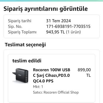 Amazon Boş Zarf Gönderdi