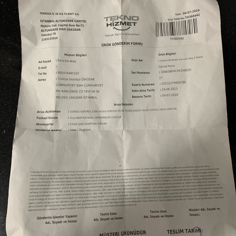 Teknosa Capitol Teknik Servis