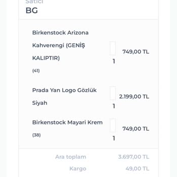 B&G Sportive Sportive'den Aldığım Ürünün Para İadesi Olmaması